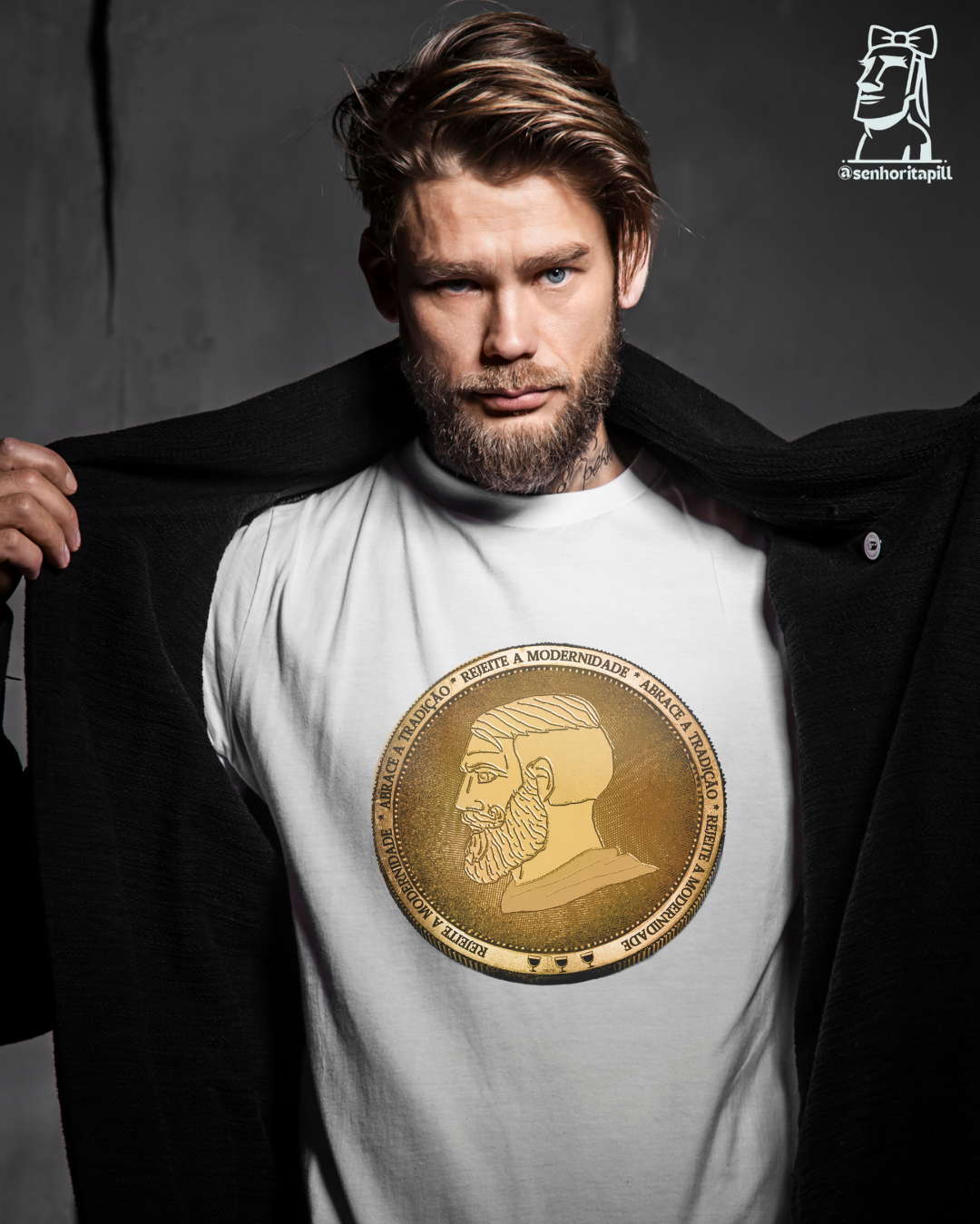 Camiseta unissex Chad moeda